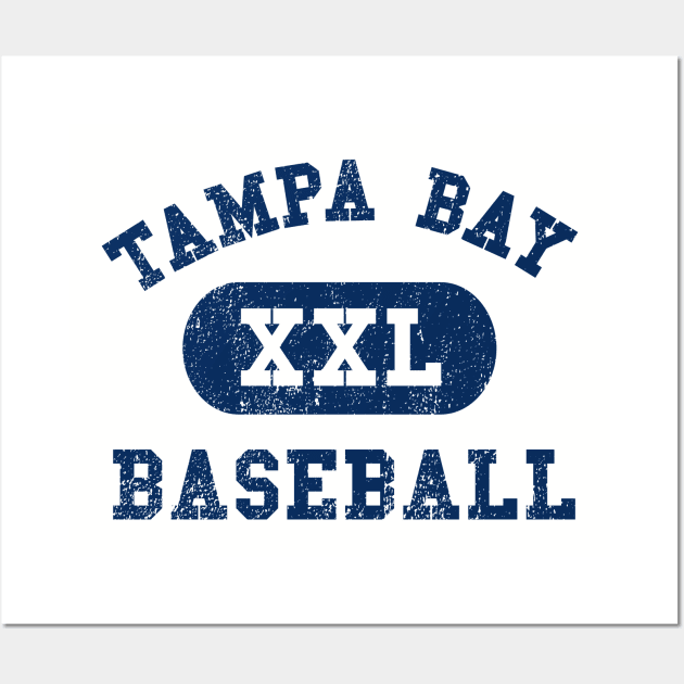 Tampa Bay Baseball II Wall Art by sportlocalshirts